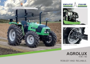 Tracteurs 4WD DEUTZ-FAHR Agrolux 4.80