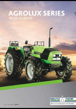 Tracteurs 4WD DEUTZ-FAHR Agrolux 50