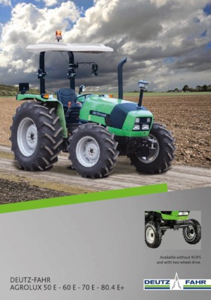Tracteurs 4WD DEUTZ-FAHR Agrolux 70 E