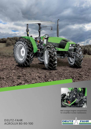 Tracteurs 4WD DEUTZ-FAHR Agrolux 80