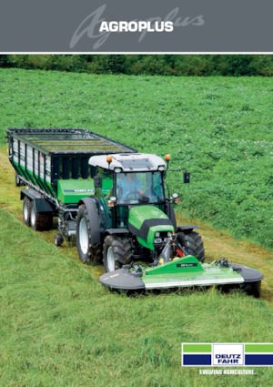 Tracteurs 4WD DEUTZ-FAHR Agroplus 315