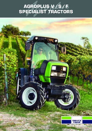 Tracteurs 4WD DEUTZ-FAHR Agroplus F 410