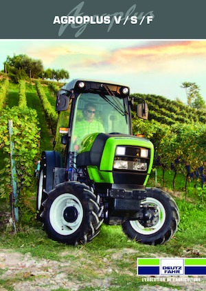 Tracteurs 4WD DEUTZ-FAHR Agroplus F 410