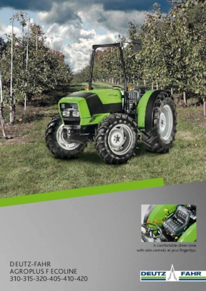 Tracteurs 4WD DEUTZ-FAHR Agroplus F Ecoline 320