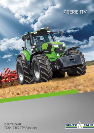 Tracteurs 4WD DEUTZ-FAHR Agrotron 7250 TTV
