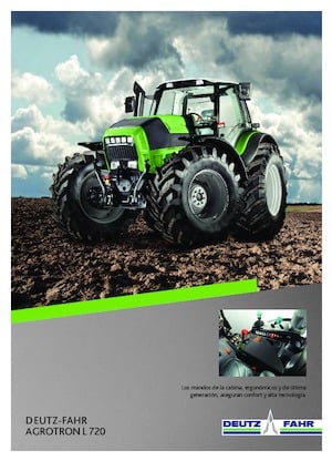 Tracteurs 4WD DEUTZ-FAHR Agrotron L 720 DCR