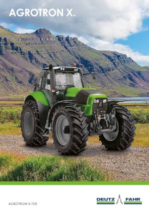 Tracteurs 4WD DEUTZ-FAHR Agrotron X 720