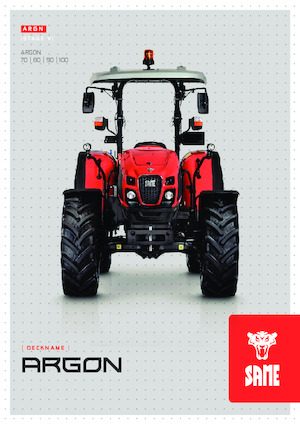 Tracteurs 4WD SAME Argon 90 