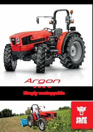Tracteurs 4WD SAME Argon 90 