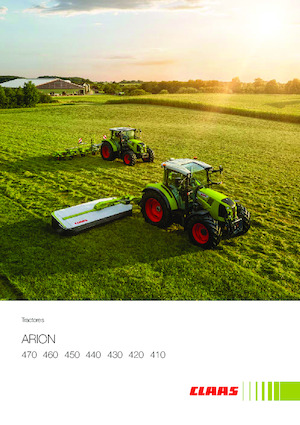 Tracteurs 4WD Claas Arion 450 Trend