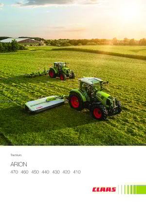 Tracteurs 4WD Claas Arion 450