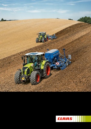 Tracteurs 4WD Claas Arion 550 Hexashift