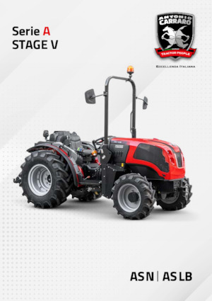 Tracteurs 4WD Carraro AS 7.75 N