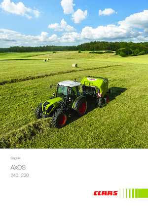 Tracteurs 4WD Claas Axos 240  
