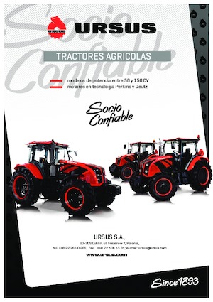 Tracteurs 4WD Ursus C-380