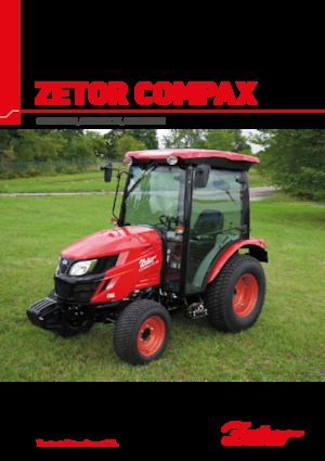 Tracteurs 4WD Zetor Compax CL 25 NC