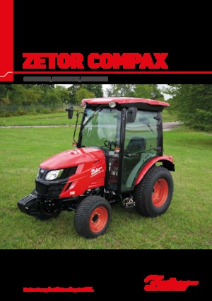 Tracteurs 4WD Zetor Compax CL 35 NC