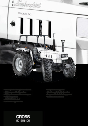 Tracteurs 4WD Lamborghini Cross 75