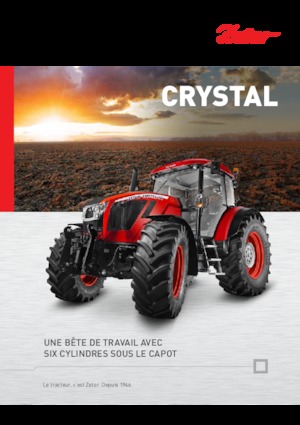 Tracteurs 4WD Zetor Crystal 160