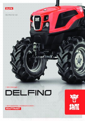 Tracteurs 4WD SAME Delfino 60