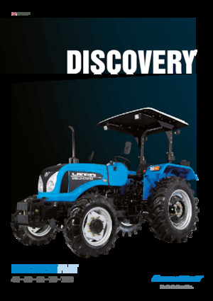 Tracteurs 4WD Landini Discovery Plat 60