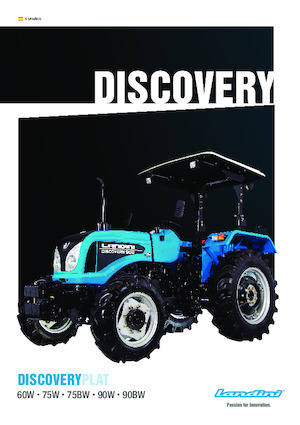Tracteurs 4WD Landini Discovery Plat 90BW