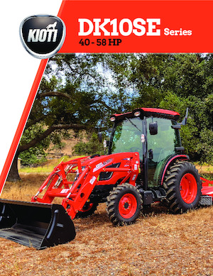 Tracteurs 4WD Kioti DK4710SE HST 