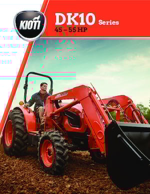 Tracteurs 4WD Kioti DK5010