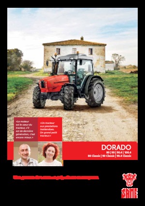 Tracteurs 4WD SAME Dorado 80 Classic 