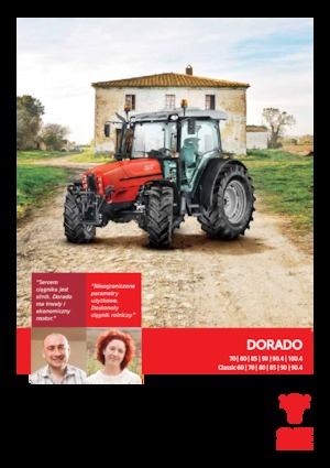 Tracteurs 4WD SAME Dorado 80