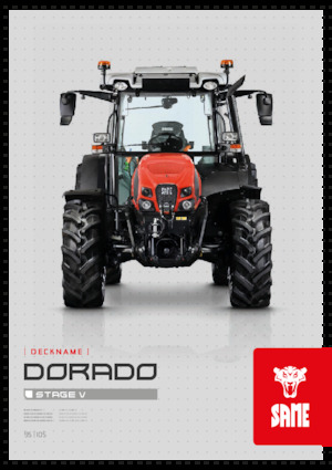 Tracteurs 4WD SAME Dorado 95 