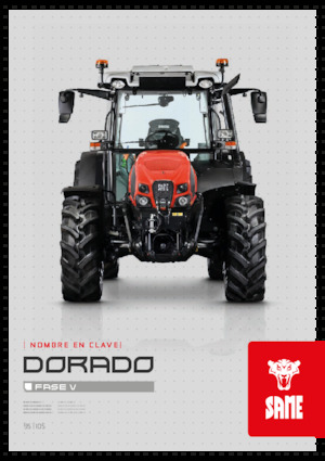Tracteurs 4WD SAME Dorado 95 