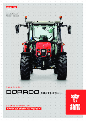 Tracteurs 4WD SAME Dorado 100 Natural 
