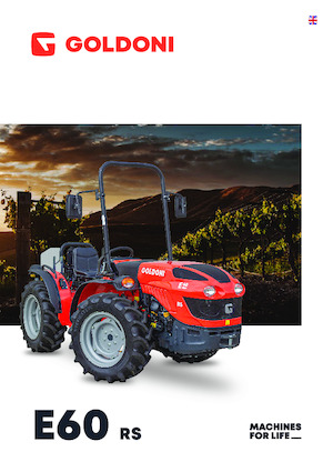 Tracteurs 4WD Goldoni E 60 RS 