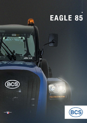 Tracteurs 4WD BCS Eagle 85 SDT