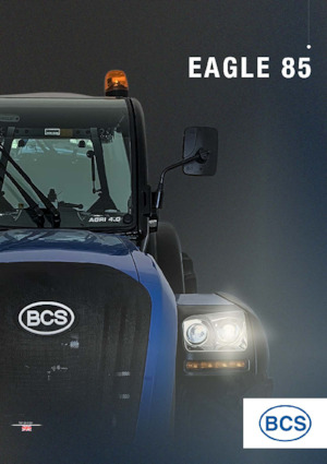 Tracteurs 4WD BCS Eagle 85 SDT