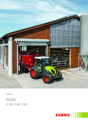 Tracteurs 4WD Claas Elios 3.85 Trend