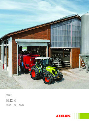 Tracteurs 4WD Claas Elios 330   
