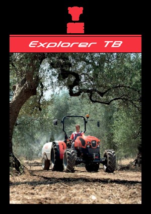 Tracteurs 4WD SAME Explorer 115 TB 