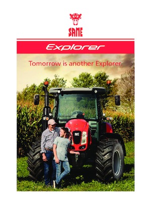 Tracteurs 4WD SAME Explorer 120 HD 
