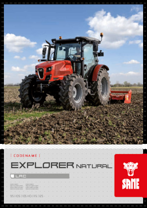 Tracteurs 4WD SAME Explorer Natural 115 