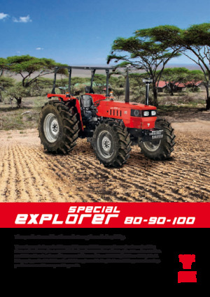 Tracteurs 4WD SAME Explorer Special 90