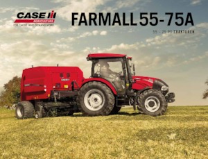 Tracteurs 4WD Case IH Farmall 75 A