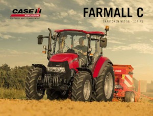 Tracteurs 4WD Case IH Farmall 85 C Rops Basis