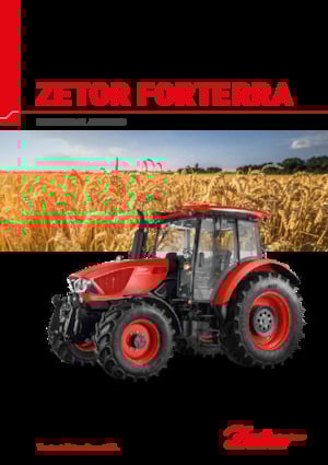 Tracteurs 4WD Zetor Forterra CL 120