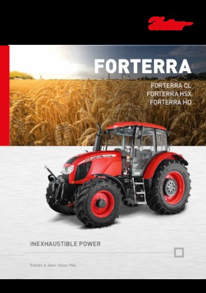 Tracteurs 4WD Zetor Forterra CL 130