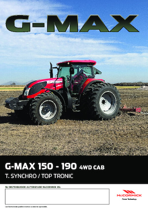 Tracteurs 4WD McCormick G190 Max 