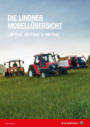 Tracteurs 4WD Lindner Geotrac 104 ep
