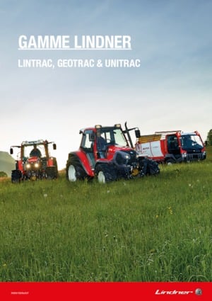 Tracteurs 4WD Lindner Geotrac 104 ep