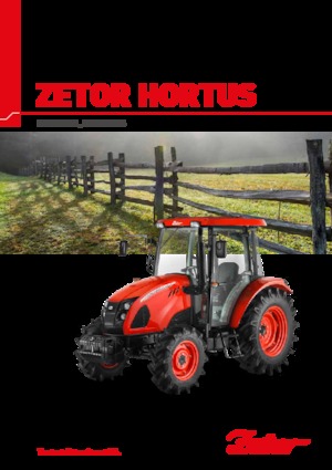 Tracteurs 4WD Zetor Hortus HS 65